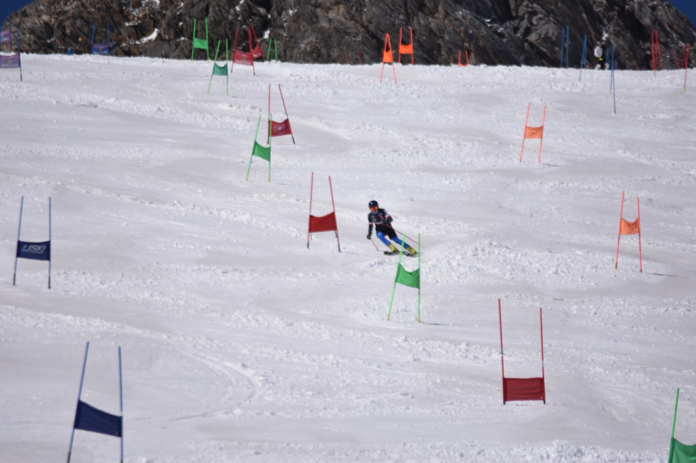 Stage d'entraînement jeunes à Tignes